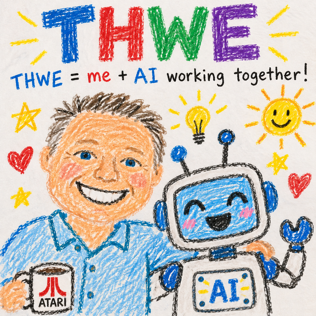 Thwe = me + AI working together!